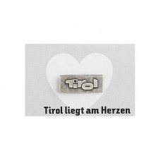 Pin - silber  "Tirol"