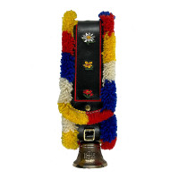 Schafglocken Riemen "Edelweiss"