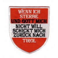 3D-Aufkleber, Sticker, Patch, Aufkleber, 3D, Auto, KFZ, Tirol, Tyrol,  Tirolo, Тирол, Tyrolen, Chiroru, Tirolsko, Τυρόλο, Тироль, das Original,  KULT, Accessoires, Tradition, Dem Land Tirol die Treue, Auto-Aufkleber,  Tiroler-Shop, Tiroler Stickerei